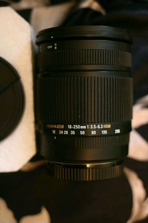 Sigma 18-250mm f/3.5-6.3 os