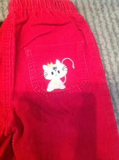 Вельветовые джинсы Глория