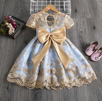 Нарядное праздничное платье для девочки новое