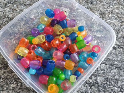 Бусинки на волосы для девочки