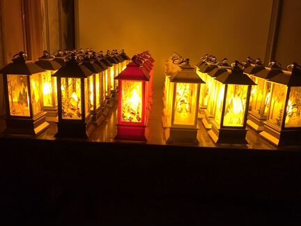 Новогодние фонарики -игрушки