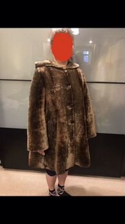 Шуба из мутона