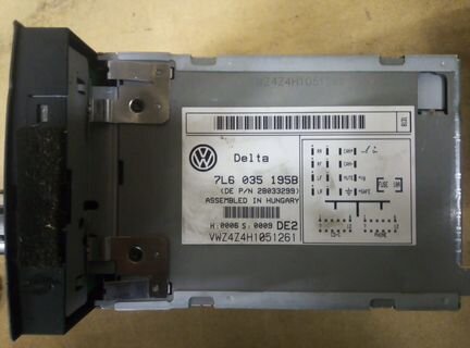 Магнитола 7l6035195b Туарег VW Touareg