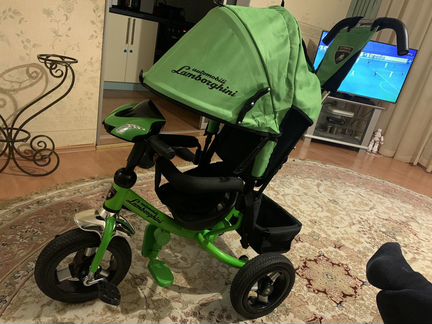Велосипед детский трехколесный lamborghini
