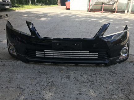 Бампер оригинал Тойота Камри avv50 чёрный
