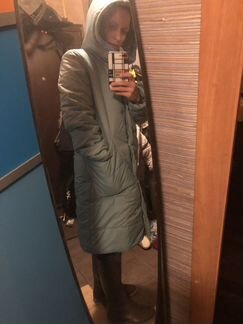 Новый Пуховик пальто зимнее