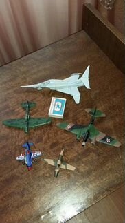 Самолетики металлические