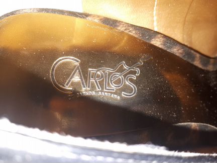 Туфли 38 размер окрас под леопарда Carlos Santana