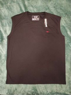 Майка-футболка 64, 66 большой размер 4xl, 5xl