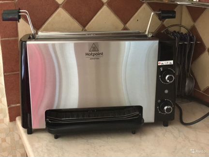 Новый (без коробки) гриль Hotpoint-Ariston VG-120