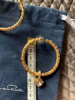 Серьги Oscar de la Renta новые