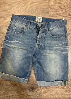 Джинсовые шорты Pull&Bear синие