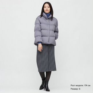 Пуховая куртка Uniqlo, XS, «кокон»