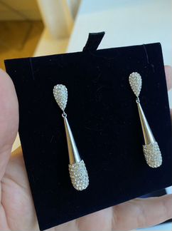 Серьги сваровски swarovski оригинал