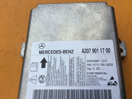 Блок управления AirBag Mercedes w204 W207 C E 204