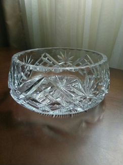Вазы хрустальные