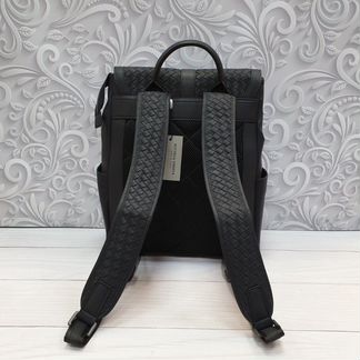 Новый мужской рюкзак Bottega Veneta черный
