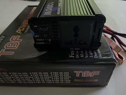 Преобразователь напряжения 24v -220v