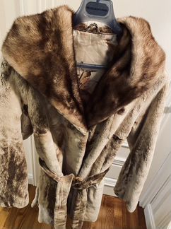 Шуба из стриженной норки