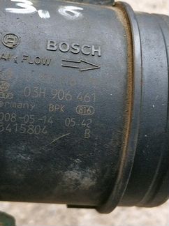 Расходомер воздуха Дмрв 3.6 BHK VW Туарег Ауди Q7