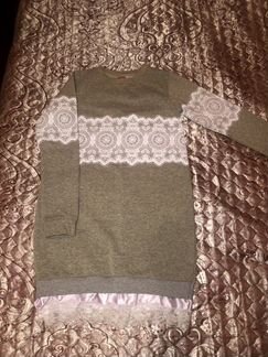 Кофта удлинённая для девочки