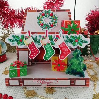 Шокобокс «Камин»