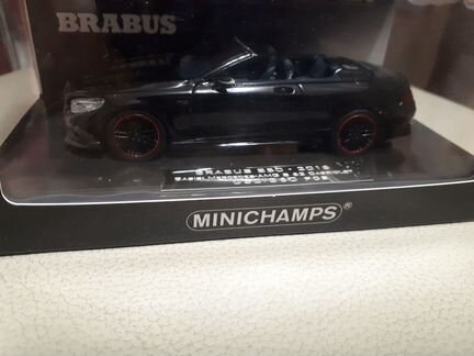Mercedes brabus 850 S 63 Cabriolet 2016 Minichamps