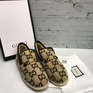 Зимние эспадрильи Gucci