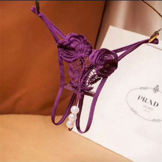 Темно-фиолетовые 40-46 с доступом трусики