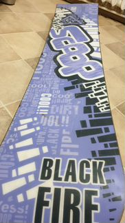 Сноуборд BlackFire scoop с креплениями
