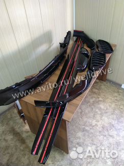 Лезвия сплиттер диффузор решетки крышки BMW G30