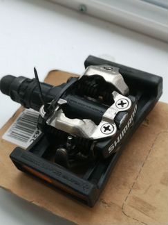 Педали контактные shimano PD-M520 с накладками SM
