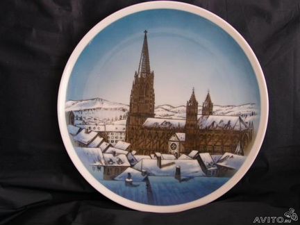 Рождество, фарфор, ручная работа, Rosenthal