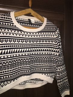 Свитер укороченный h&m