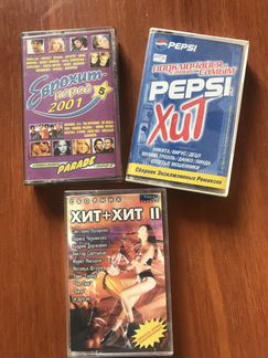 Аудио-кассеты и CD поп музыка 90-х