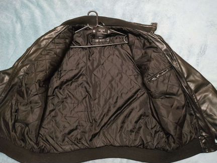 Куртка мужская кожзам