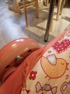 Шезлонг детский