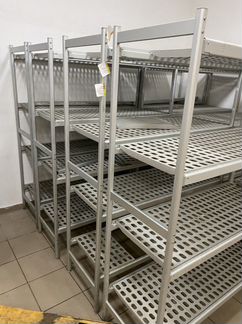 Стеллаж из алюминия