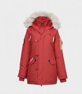 Куртка Аляска женская Apolloget Oxford Simple Red