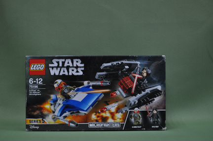 Lego 75196 Истребитель типа А против истр-ля сид