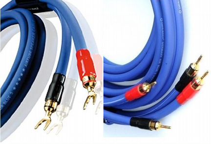 Новые Oehlbach AIR blue 5 бананы или лопатки