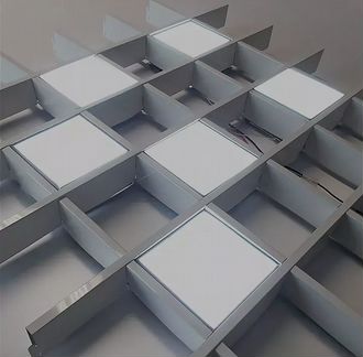 Светильники для потолка грильято, армстронг, споты