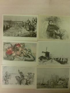 Открытки (картины художников) (изогиз)