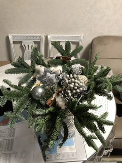 Букет новогодний из лапника датской пихты