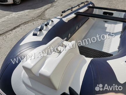Лодка риб sharmax standard AL NO console 375