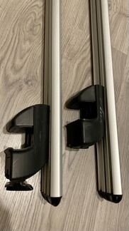 Багажник на рейлинги LUX Классик Аэро 1,3м