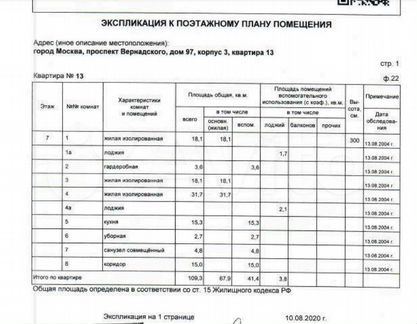 3-к квартира, 109.3 м², 7/19 эт.