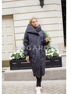 Пуховик одеяло новый женский длинный оверсайз зимн