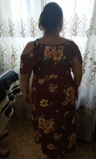 Платье сарафан на запах 58,60 размер