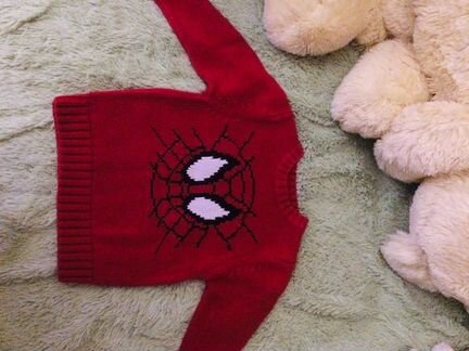 Вязаный джемпер на 110см